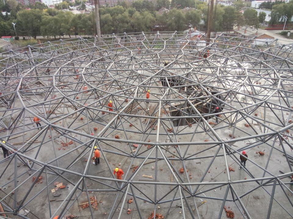 廊坊全民健身中心网架